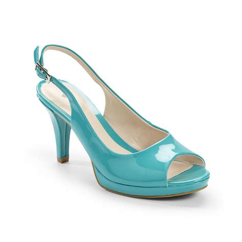 Women's Turquoise Shoes .